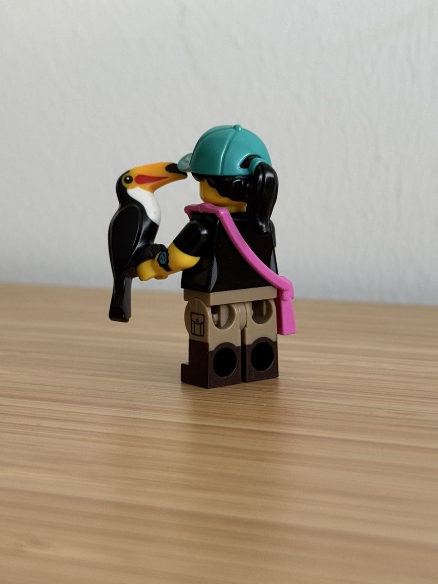 Lego Statuette: Lego Minifigur mit dem Tukan – Nuovo (secondo la descrizione) da Neuhausen am Rheinfall venduto da Laghi 2