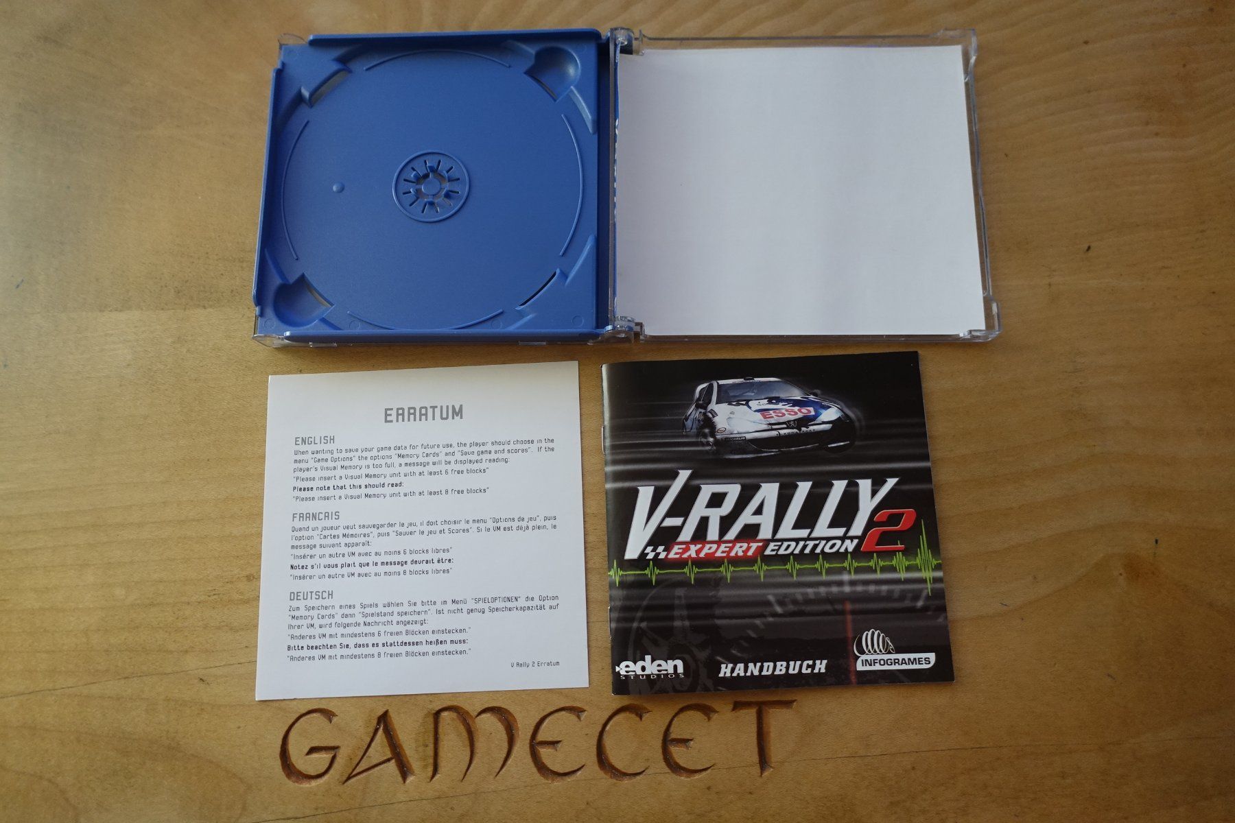 Sega Giochi: V-Rally 2: Expert Edition – Usato da Steinach venduto da Gamecet 4