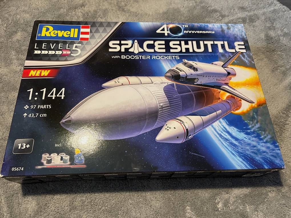 Revell Modellbausätze & Standmodelle: REVELL Set Space Shuttle m.Booster Rockets, 40th Anniv. Ed. – Neu (gemäss Beschreibung) aus Liedertswil von sae01
