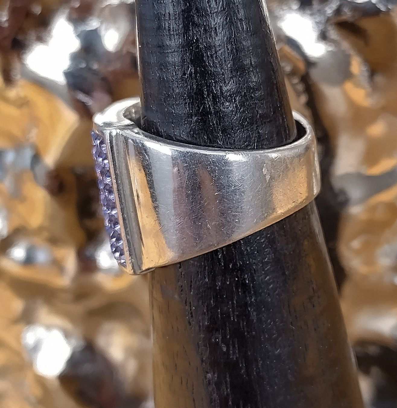 Anelli: GLITZER RING IN 925 SILBER – Usato da Romanshorn venduto da BoutiqueA 4