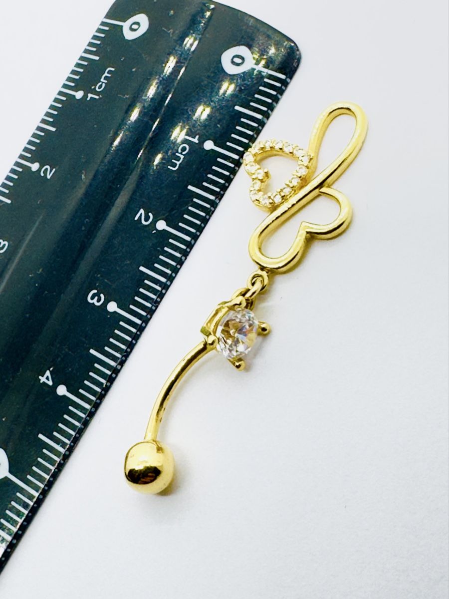 Gioielli per piercing: 750/18 Karat Gold Piercing NEU – Nuovo e nell'imballaggio originale da Murg venduto da MTGold