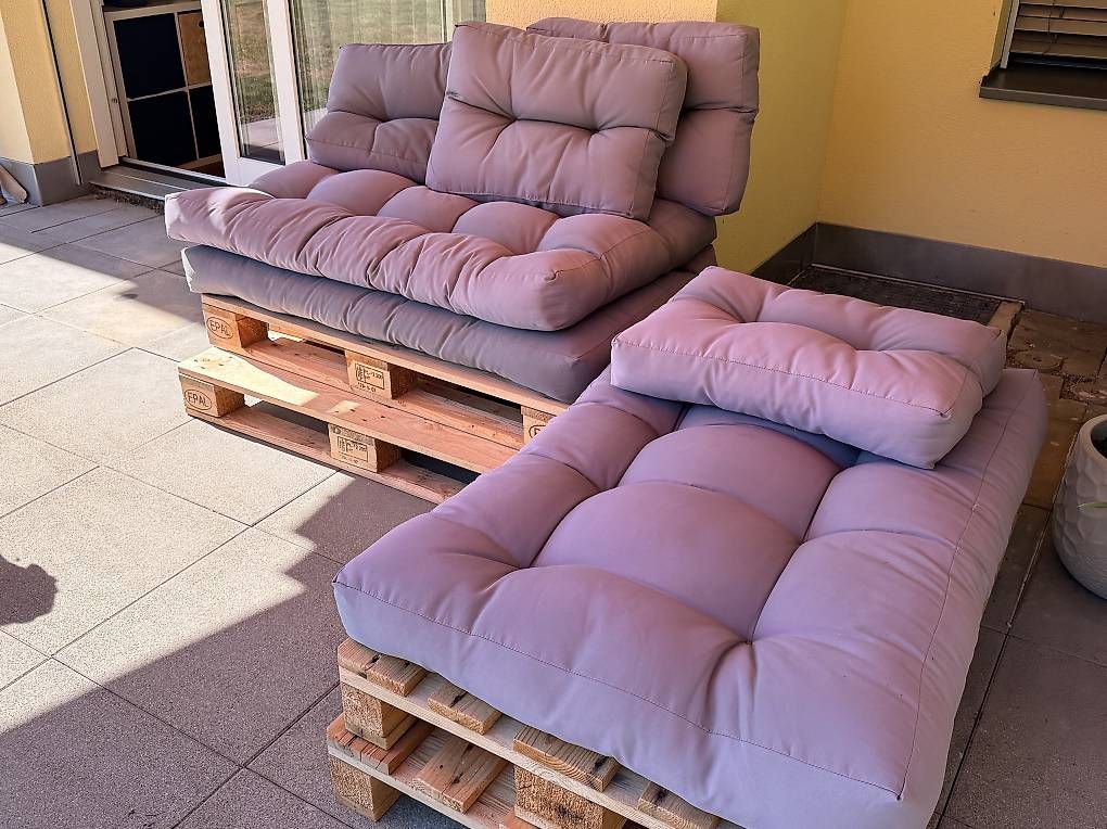 Sofas: Outdoorlounge aus Palett – Gebraucht aus Uitikon Waldegg von selina13243