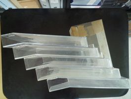 Présentoir à prospectus en plastique