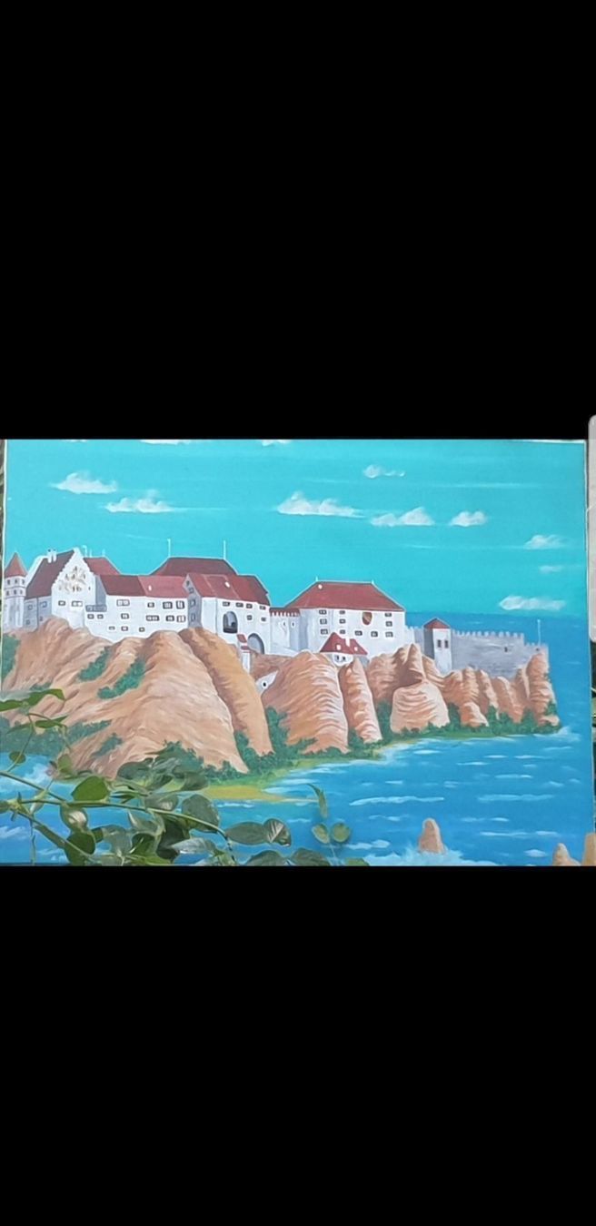 Dipinti: Schloss Lenzburg am Meer - Hingucker - – Nuovo (secondo la descrizione) da Staufen venduto da jasminm01 1