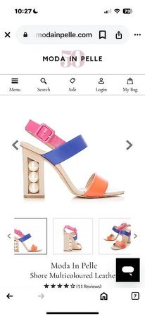 Moda In Pelle Shuhe Multicoloured Leather gr. 39