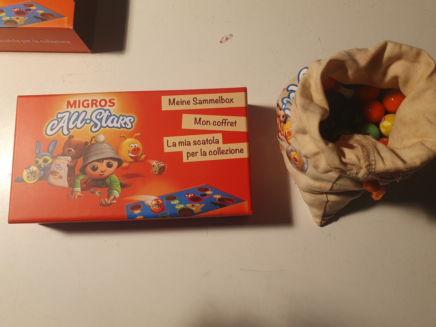 Migros Biglie: Migros Sammelbox – Usato da Zürich venduto da loosebone