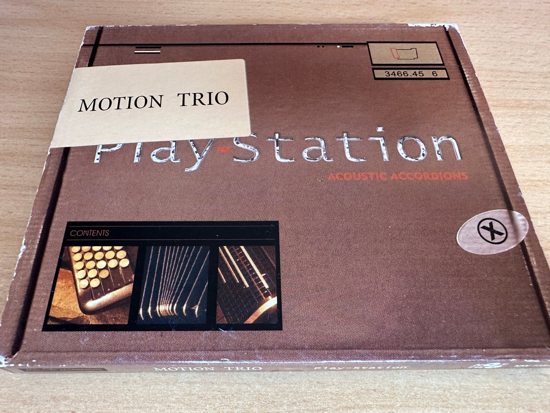 CD: Motion Trio – Play-Station – Usato da Rikon im Tösstal venduto da Alpenmutz