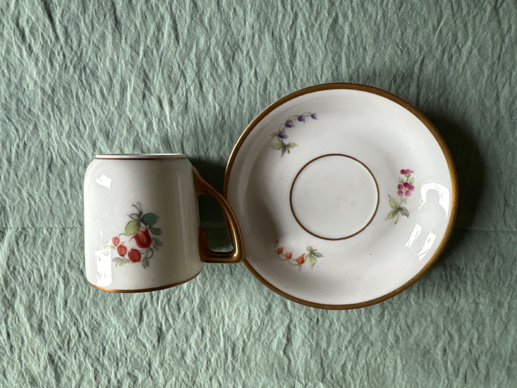 Rosenthal Tazze: Mokkatasse mit Unterteller, von Rosenthal – Usato da Basel venduto da Marlise015 2