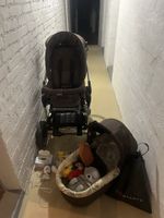 Teutonia Kinderwagen-Set mit Babywanne & Sportsitz 