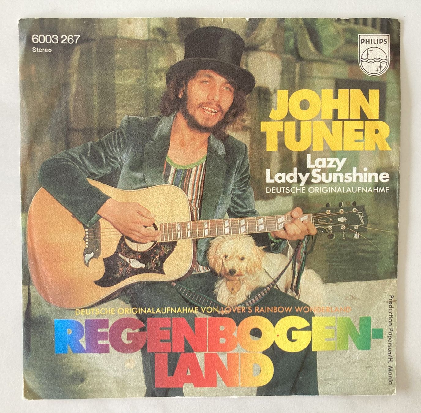Schallplatten: JOHN TURNER - REGENBOGENLAND – Gebraucht aus Bottens von hotter-than-hell