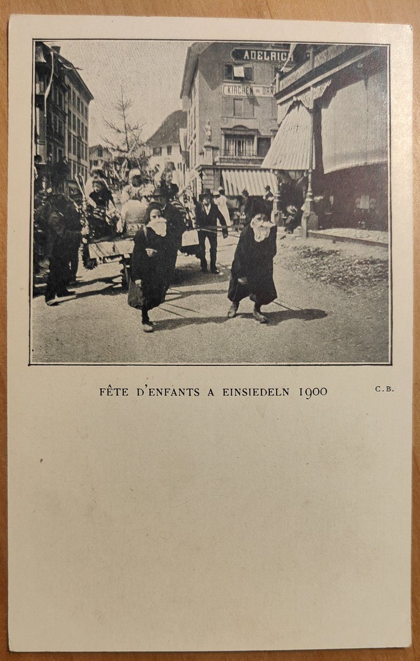 Cartoline postali: Kinderfest in Einsiedeln 1900 – Usato da St. Erhard venduto da Chaeferli6