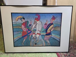 Kunstdruck Mihail Chemiakin Le Sacre du Printemps 2 gerahmt