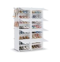 Schuhschrank Simba weiss 80x30x120cm neu OVP