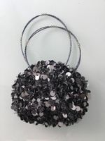 Kleine Handtasche, Opern/Cocktail-Täschchen, Pailletten