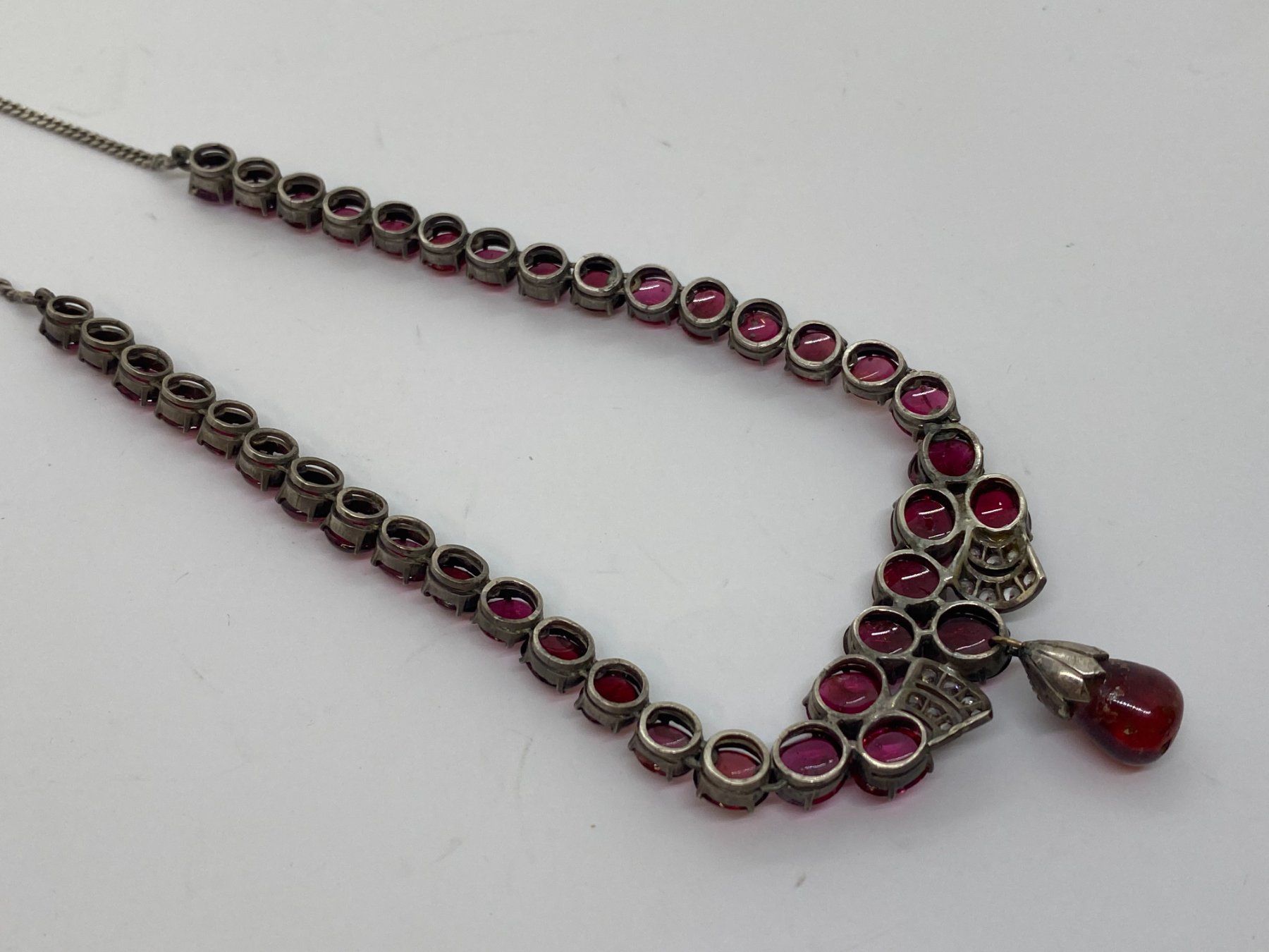 Colliers: Collier mit roten Spinelle 43cm Silber /i423 – D'occasion à Bern par JMsoehne1987 6