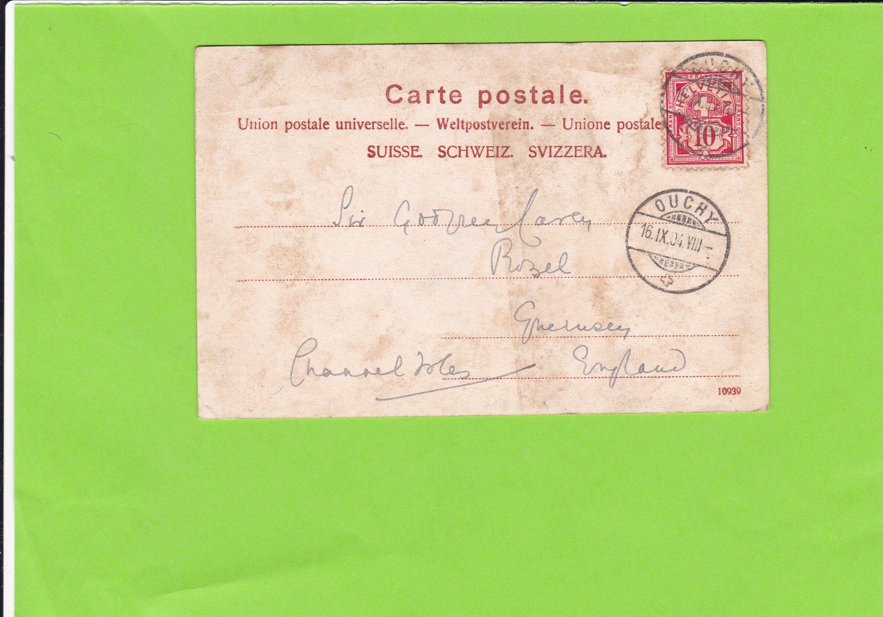 Cartes postales: Tour de Chillon – D'occasion à St. Peterzell par neckertal 1