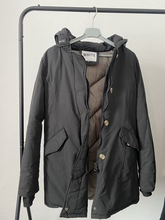 Winterjacke WHITE Gr. M warm gefüttert schwarz