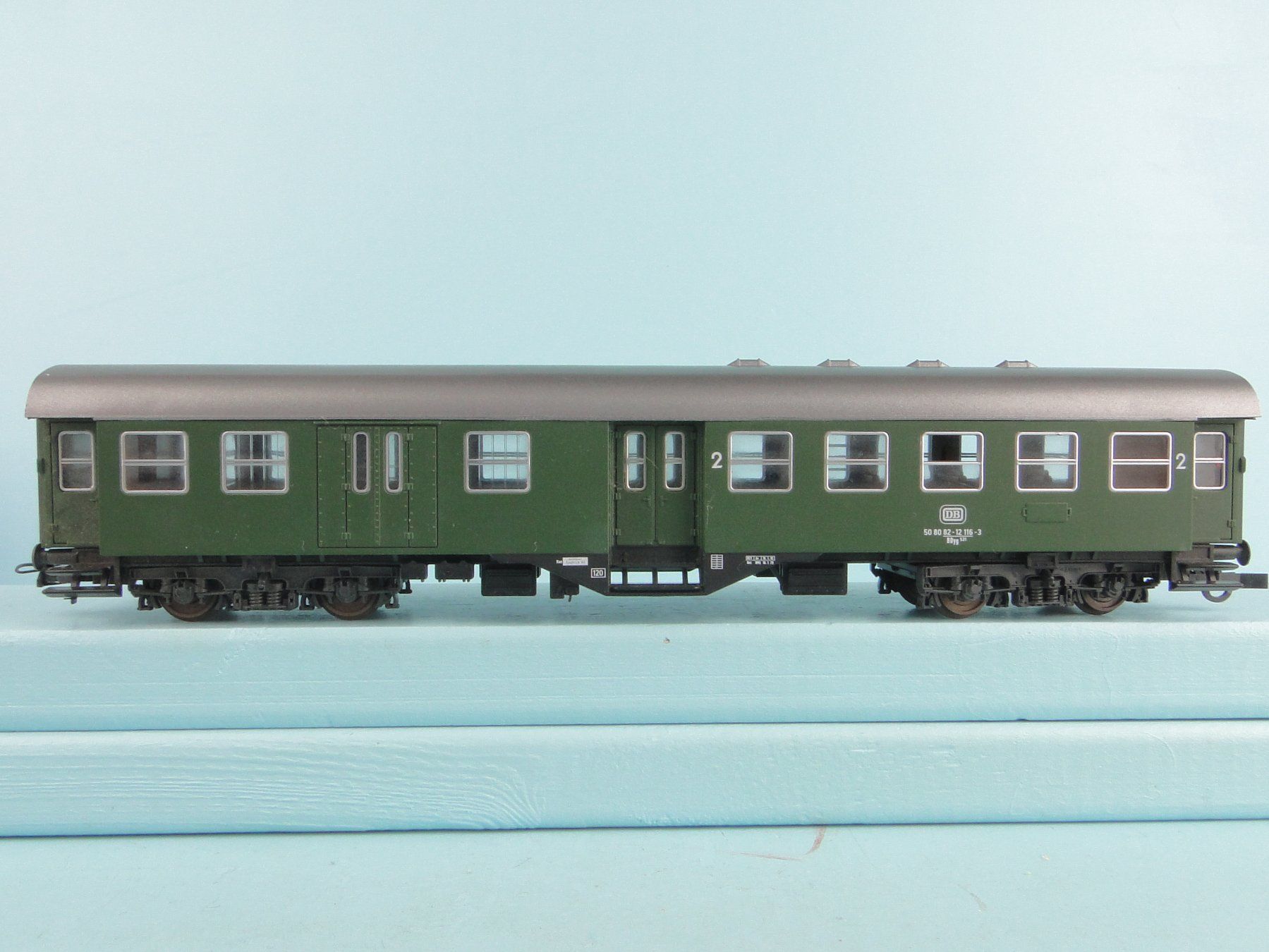 Roco Modellini di ferrovie: Roco 4253 DB Umbauwagen 2Kl./Gepäck – Usato da Bülach venduto da cann11 3