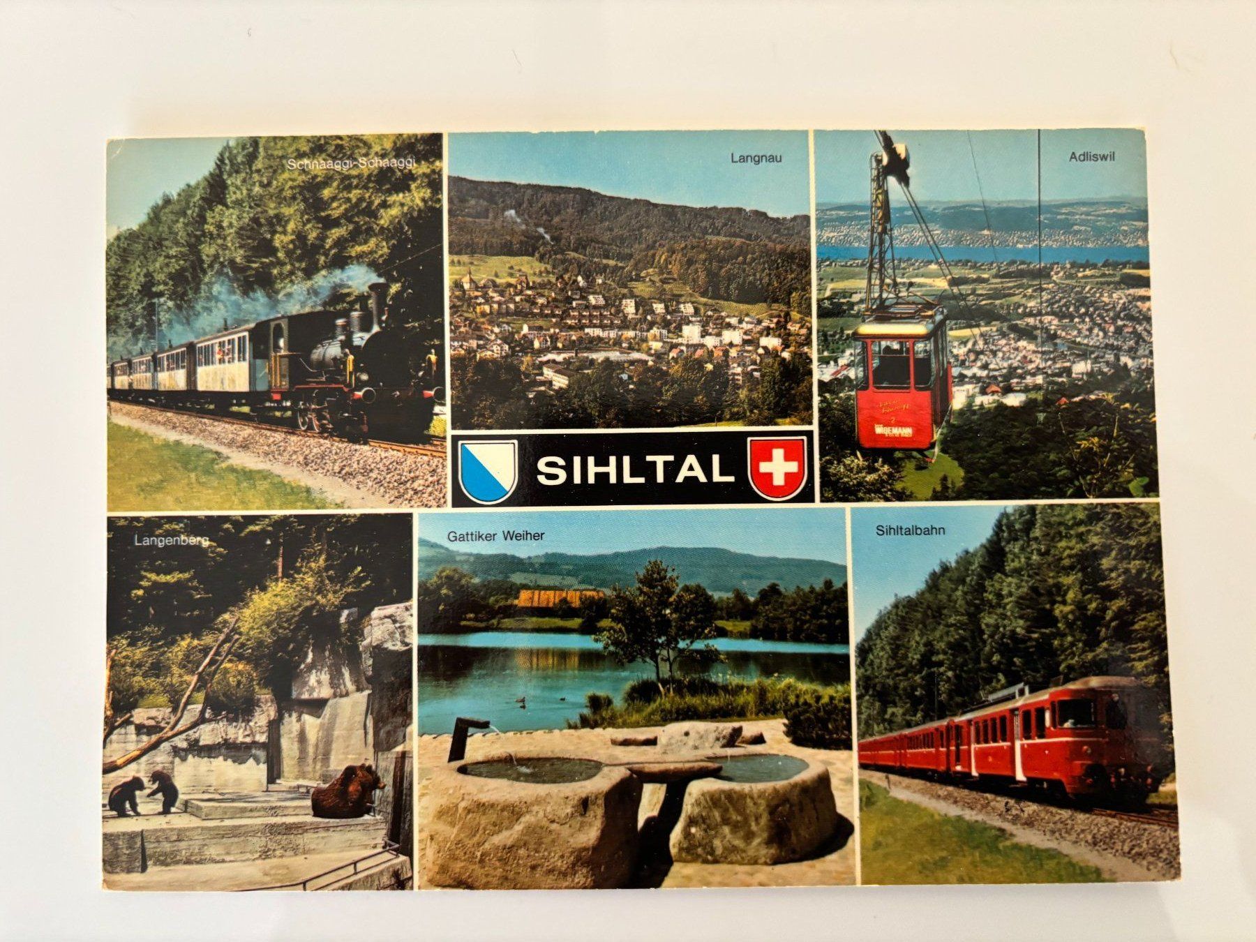Ansichtskarten: SIHLTAL, diverse Bahnen – Gebraucht aus Einsiedeln von maerkli58