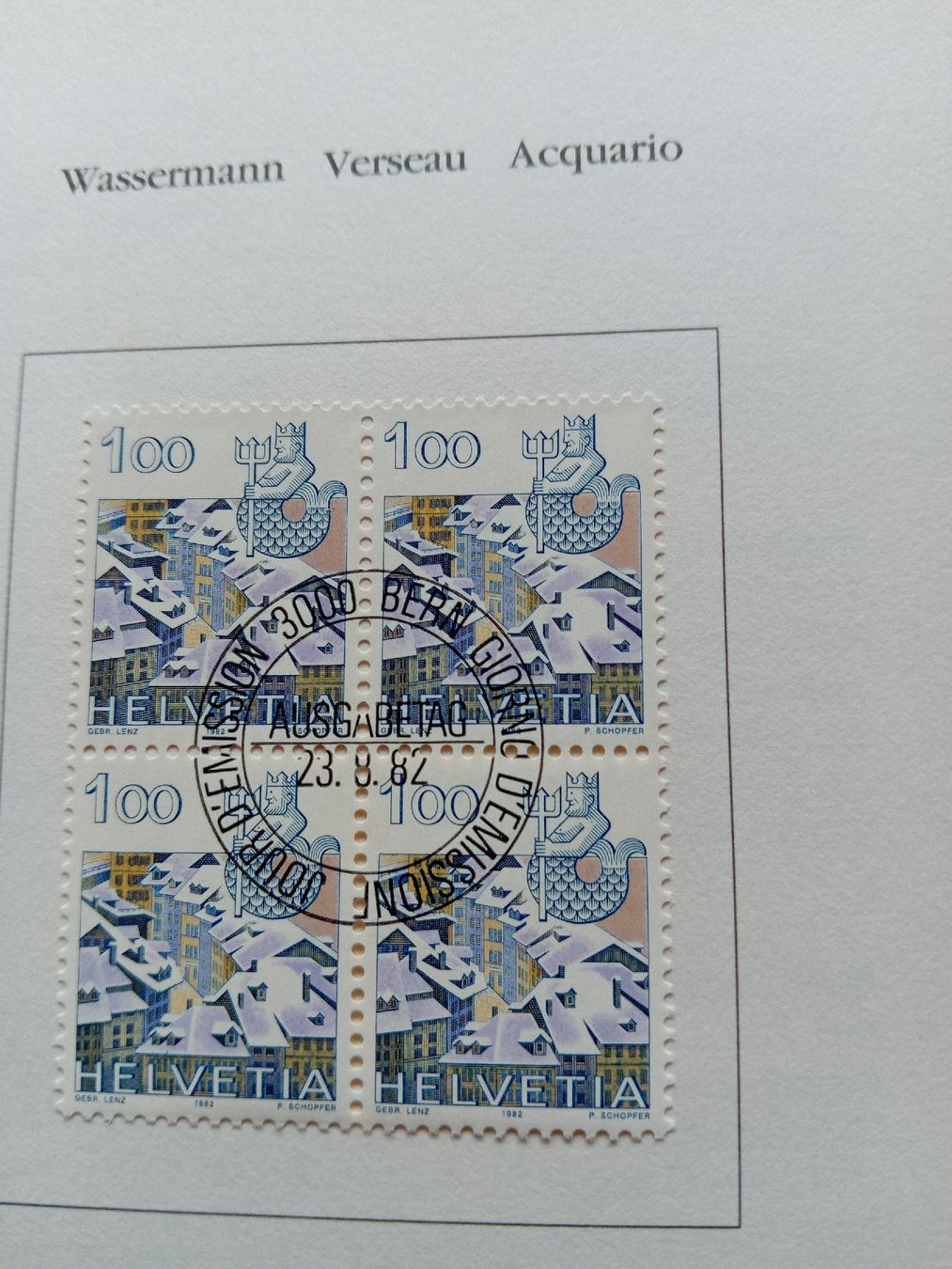 Alle Briefmarken: Briefmarkenbüchlein 1982 – Neu (gemäss Beschreibung) aus Witterswil von hele04 1