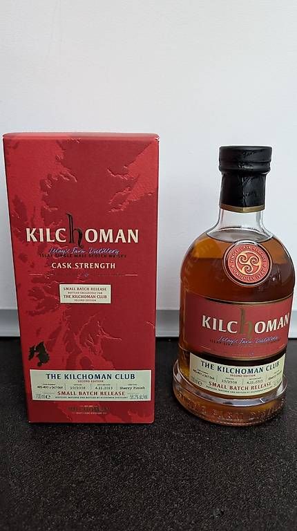 Kilchoman Bevande alcoliche: Whisky Kilchoman 2008 – Nuovo e nell'imballaggio originale da Zürich venduto da Gomilozyt