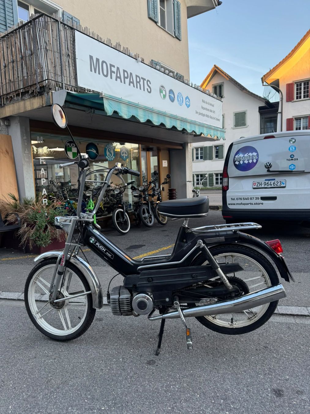 Puch Cyclomoteurs: Puch Maxi S mit Ausweis – D'occasion à Schmerikon par Mofaparts
