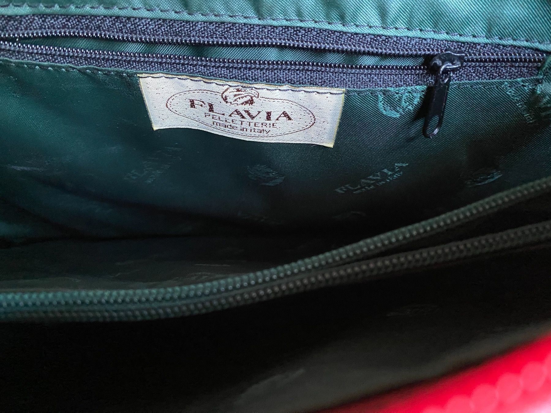 Taschen für Damen: Rote Leder Handtasche – Gebraucht aus Zug von tami12 6