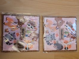 Serviertten neu!! Waldmotiv