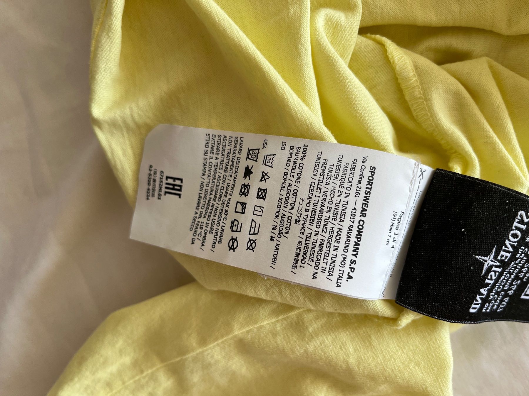 Stone Island T-shirt: Stone Island long sleeve – Usato da Fribourg venduto da mar_xn5k 3