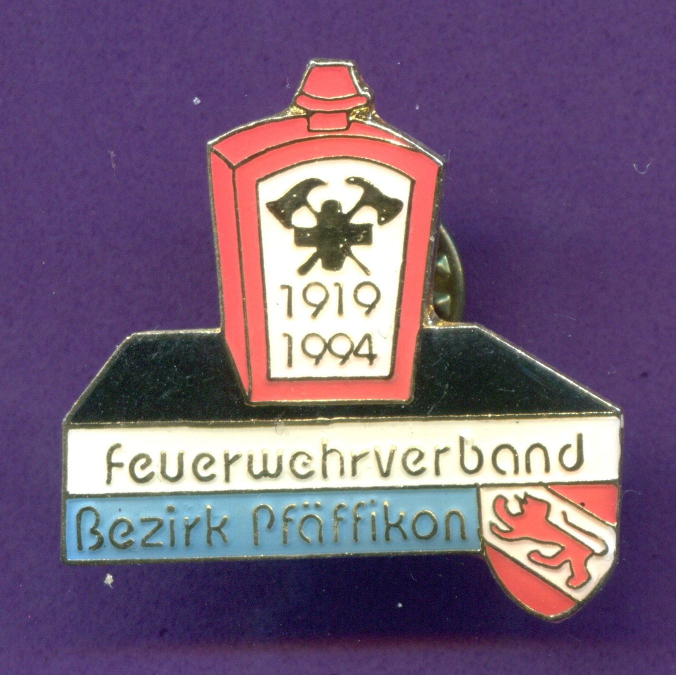 Placchette & Badge: Feuerwehr  BOLKEN – Usato da Winterthur venduto da Sammleroase