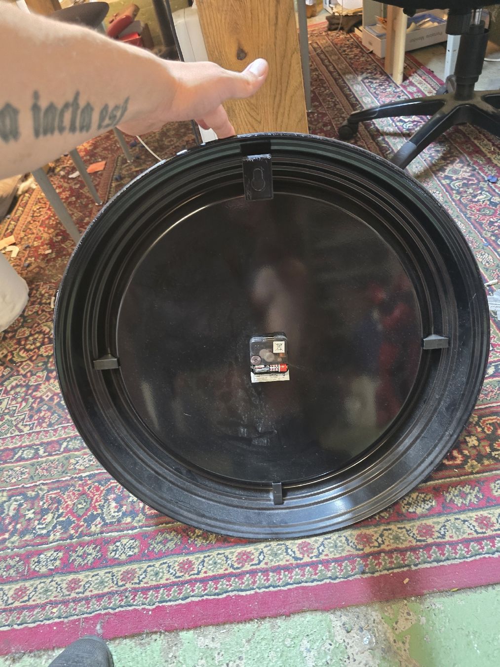 Uhren: Grosse Wanduhr Durchmesser 60cm (D1) – Gebraucht aus Rorschach von TimelessTrading 1