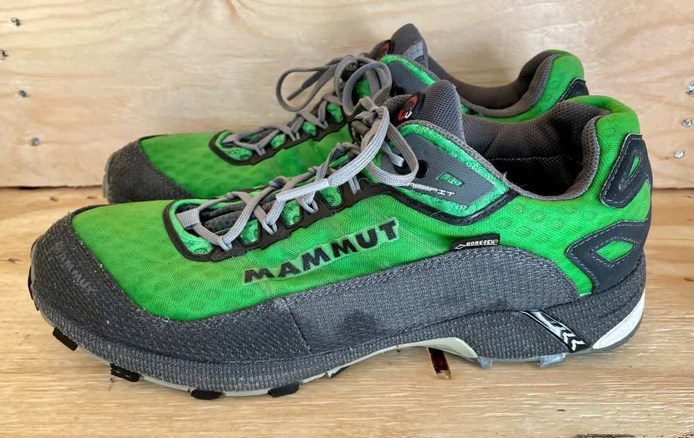 Zapatillas De Senderismo Raichle / Mammut Chuck Low Para Hombre - Cuero Nobuck Y Softshell