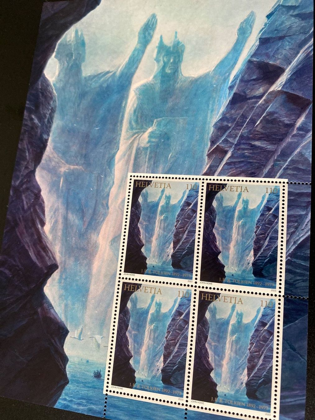 Alle Briefmarken: 2023  **  J.R.R. Tolkien    Argonath  postfrisch – Neu (gemäss Beschreibung) aus Niederrohrdorf von leni29