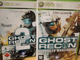 Xbox 360 - Ghost Recon advanced Warfighter 1 et 2