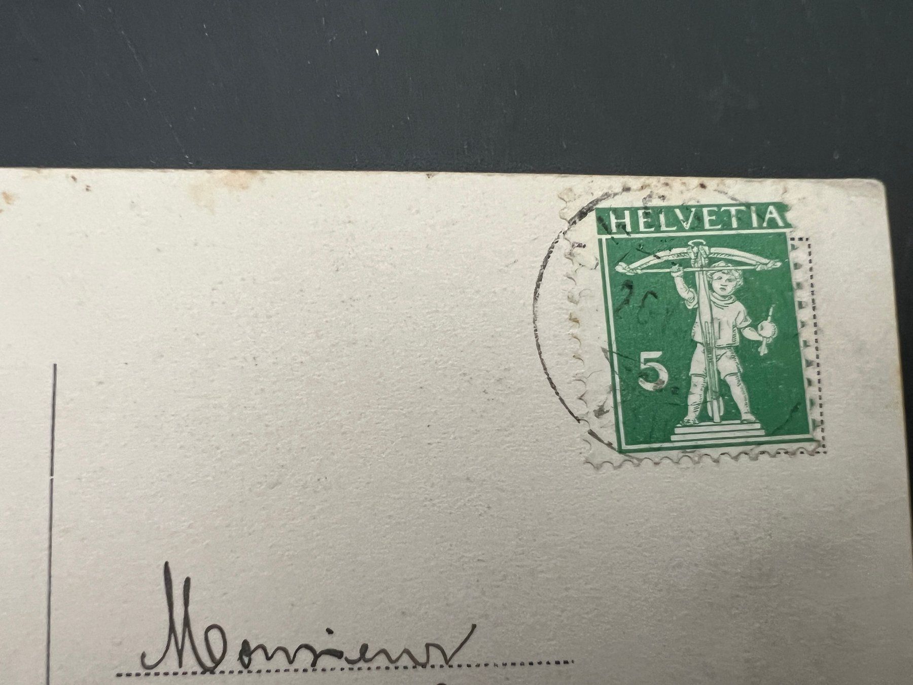 Cartoline postali: AK ca. 1930 La Varraz    (G1375) – Usato da Hinwil venduto da Sidi4 1