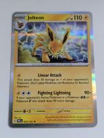 Jolteon PRE EN 029/131 Pokemon Card Holo Prismatic Eevee