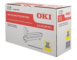 Original OKI MC760, MC770, MC780 yellow Drum, 45395701