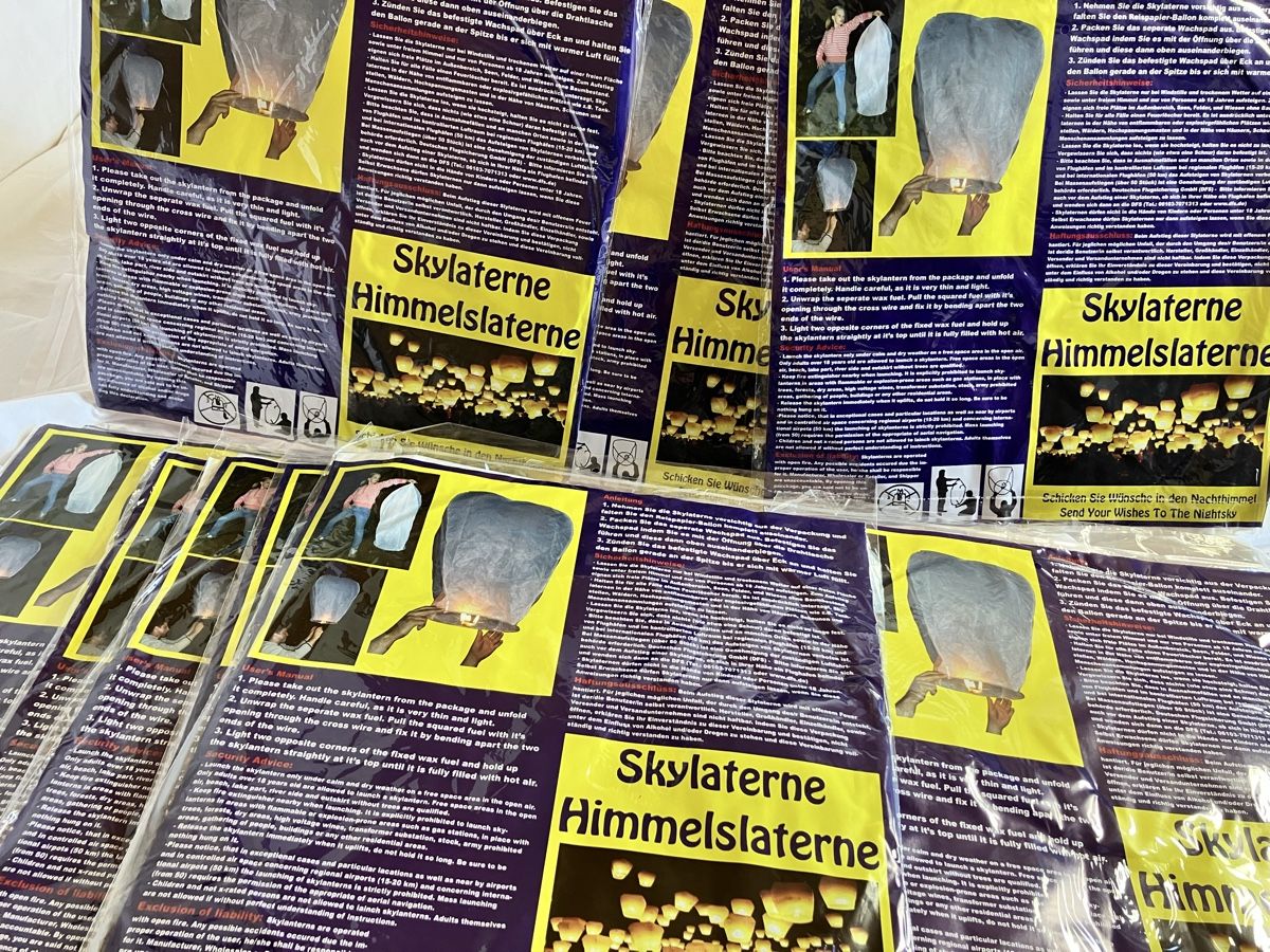 Altro in Decorazioni & Accessori: 27 x Himmelslaterne – Nuovo e nell'imballaggio originale da Mürren venduto da Ne-le 1