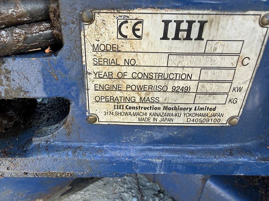 Bagger: bagger hutter ihi 16 nx jg 2005 3884 std – Gebraucht aus Wila von ABM_As 4