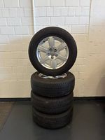 Original Audi Q5 Alufelgen mit Continental Reifen  17 Zoll