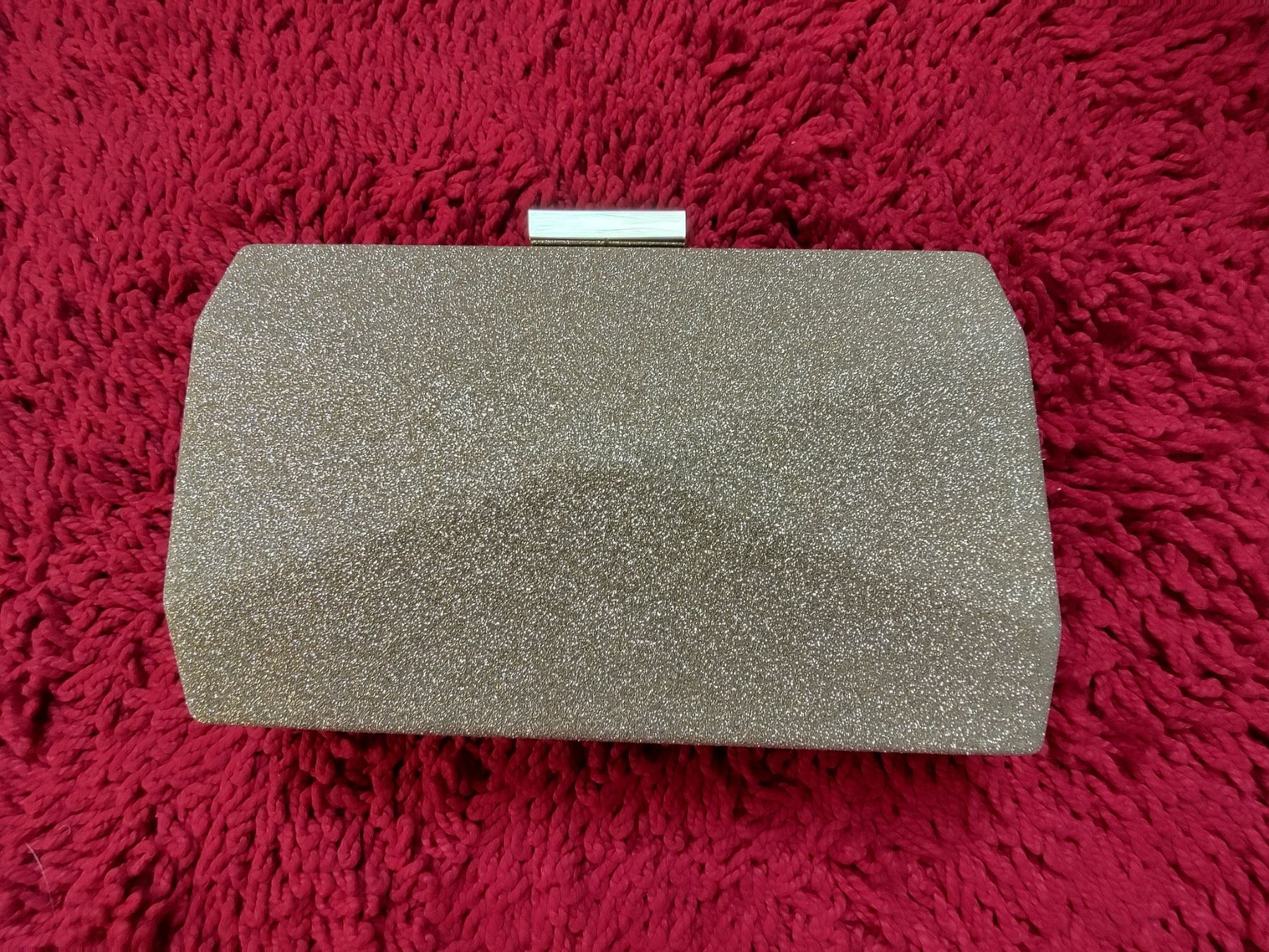 Borse da donna: Olga Berg Clutch gold Hardcase NEU – Nuovo e nell'imballaggio originale da Arbon venduto da Franca1979