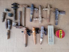Vintage antikes Küfer Werkzeug für Zapfen Eichefässer Holz
