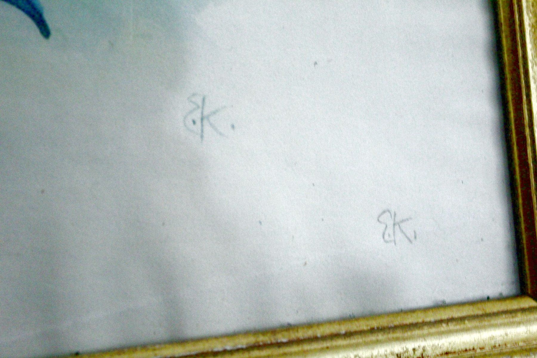 Grafica & Litografie: Lithographie ERNST KREIDOLF, monogrammiert & gerahmt – Usato da Bern venduto da Vitaneuf 2