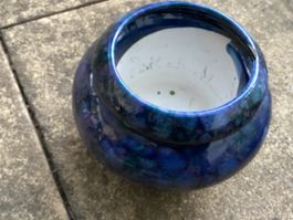 Übertopf „The Violet Pot“ blau/violett 1997 Keramik gebrauch