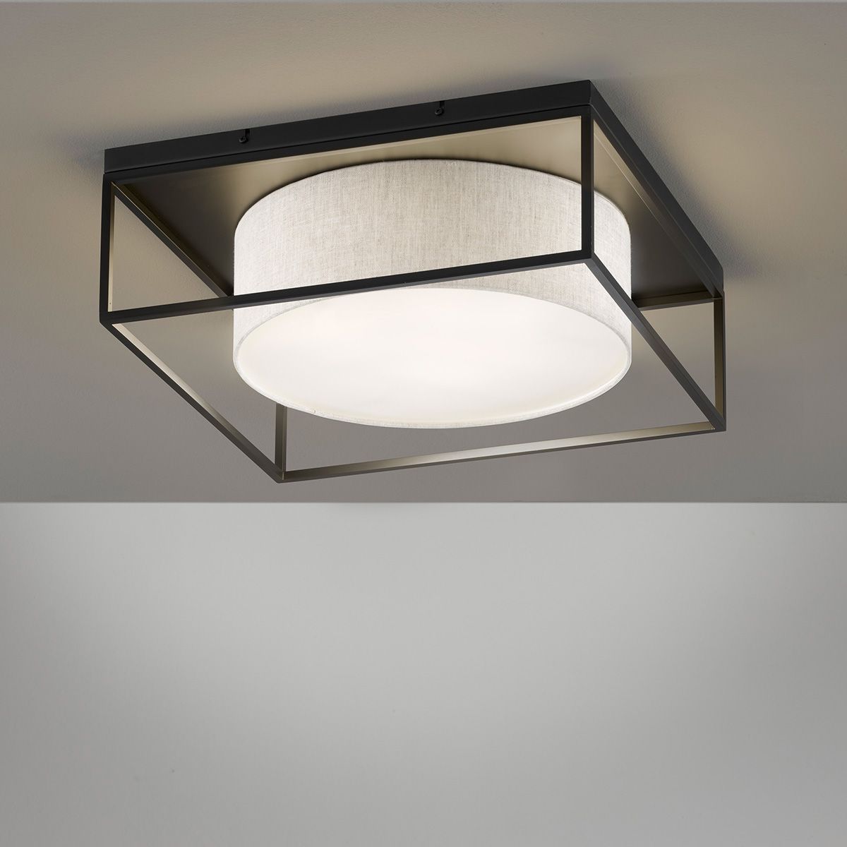 Lampadari & plafoniere: Deckenleuchte, 50 cm x 50 cm, Weiss – Nuovo (secondo la descrizione) da Kreuzlingen venduto da Smart-Light