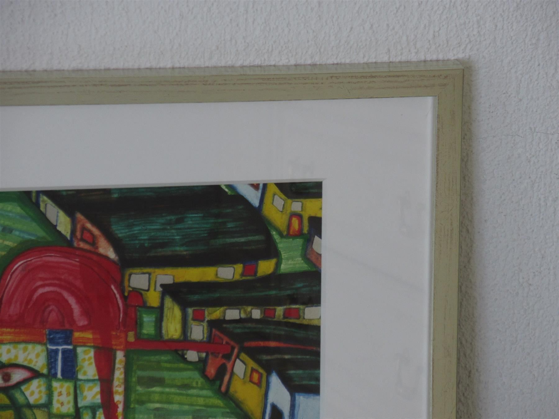 Poster & Bilder: Hundertwasser MAN FIND IN ZAHALA limit. – Neu (gemäss Beschreibung) aus Weinfelden von Kunst2010 2