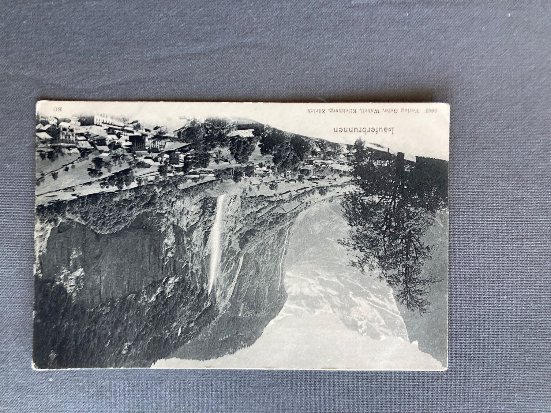 Cartoline postali: Alte Ansichtskarte Lauterbrunnen um 1900, – Usato da Zürich venduto da mik_h9ty
