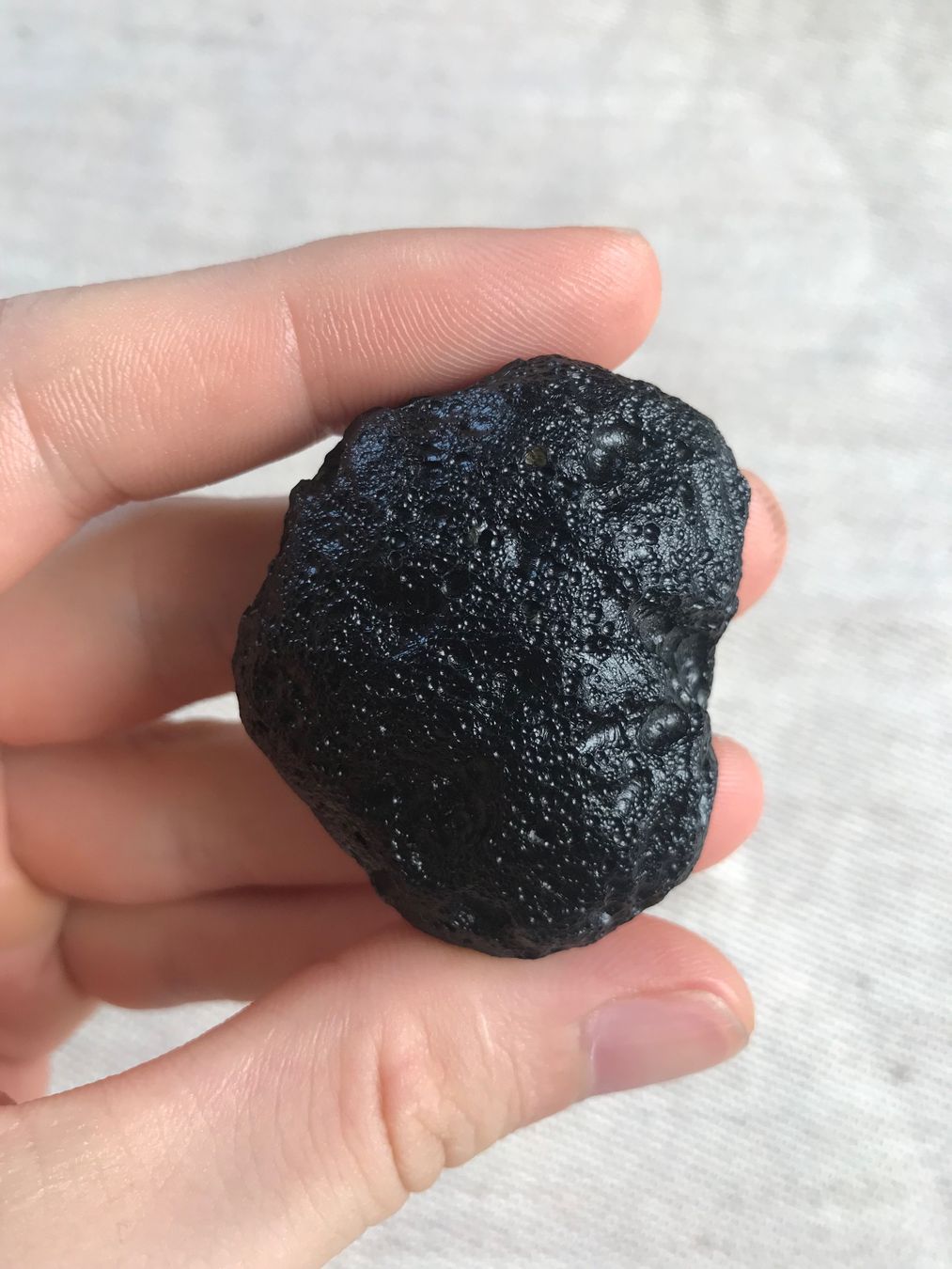 Edelsteine: grosser Tektit/Indochinit Einschlag Meteorit 49g – Gebraucht aus Biel von djvalbnc 3