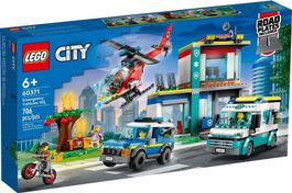 💥LEGO City 60371 Hauptquartier Rettungsfahrzeuge NEU