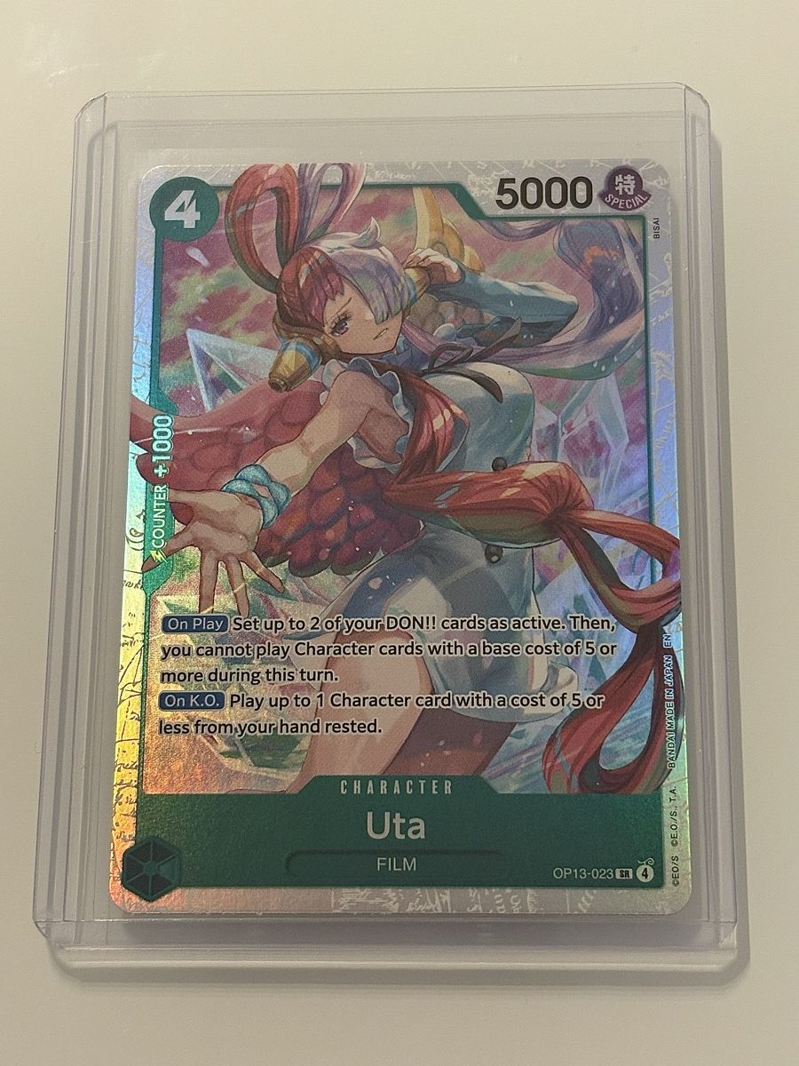 Bandai Sammelbilder & Trading cards: One Piece TCG - Uta OP13-023  – Neu (gemäss Beschreibung) aus Pieterlen von Mira_o7
